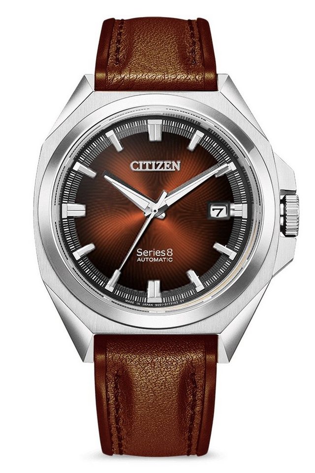 Citizen Automatikuhr Automatik Series 8 Dunkelbraun von Citizen