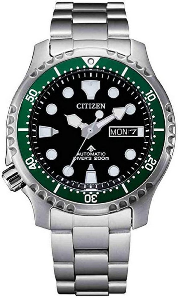 Citizen Automatikuhr Citizen NY0084-89EC NY0084-89EC, Citizen Herren Analog Automatik Uhr mit Edelstahl Armband NY0084-89EC von Citizen