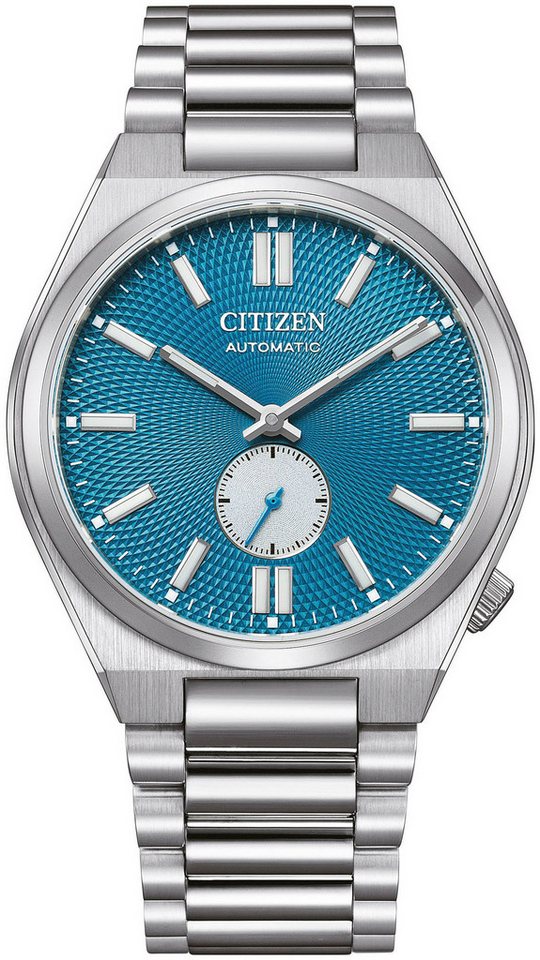 Citizen Automatikuhr Tsuyosa NK5010-51L, Armbanduhr, Mechanische Uhr, Herrenuhr, Damenuhr, Edelstahlarmband von Citizen