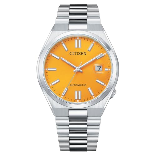 CITIZEN Herren Analog Automatik Uhr mit Edelstahl Armband NJ0150-81Z von CITIZEN