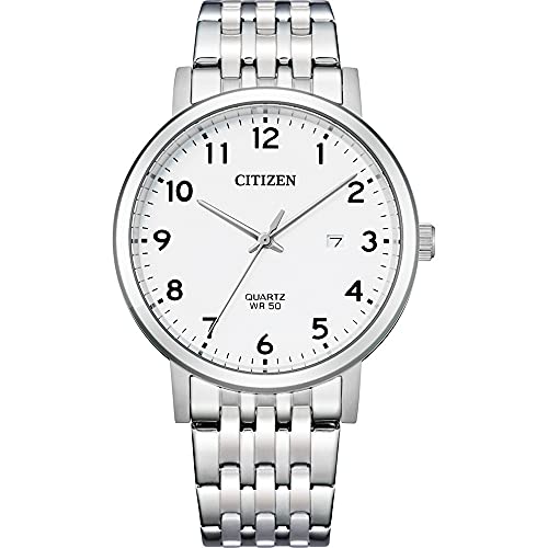 CITIZEN Herren Analog Quarz Uhr mit Edelstahl Armband BI5070-57A von CITIZEN