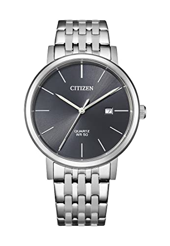 CITIZEN Herren Analog Quarz Uhr mit Edelstahl Armband BI5070-57H von CITIZEN