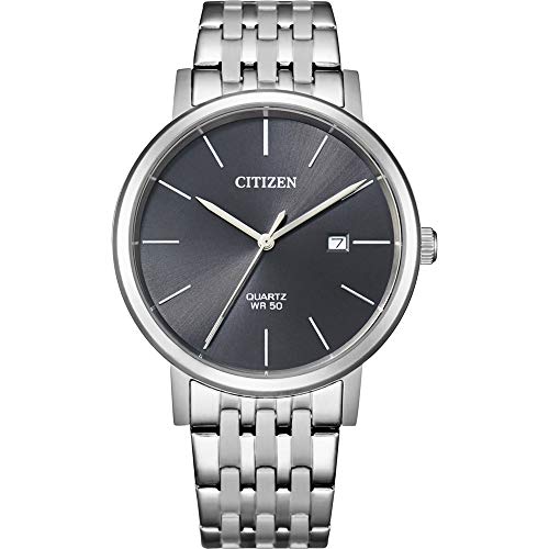 CITIZEN Herren Analog Quarz Uhr mit Edelstahl Armband BI5070-57H von Citizen