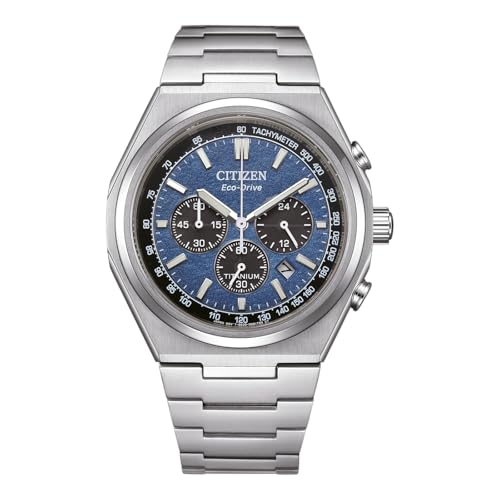 CITIZEN Men's Analog Automatik Uhr mit Titan Armband CA4610-85L von Citizen