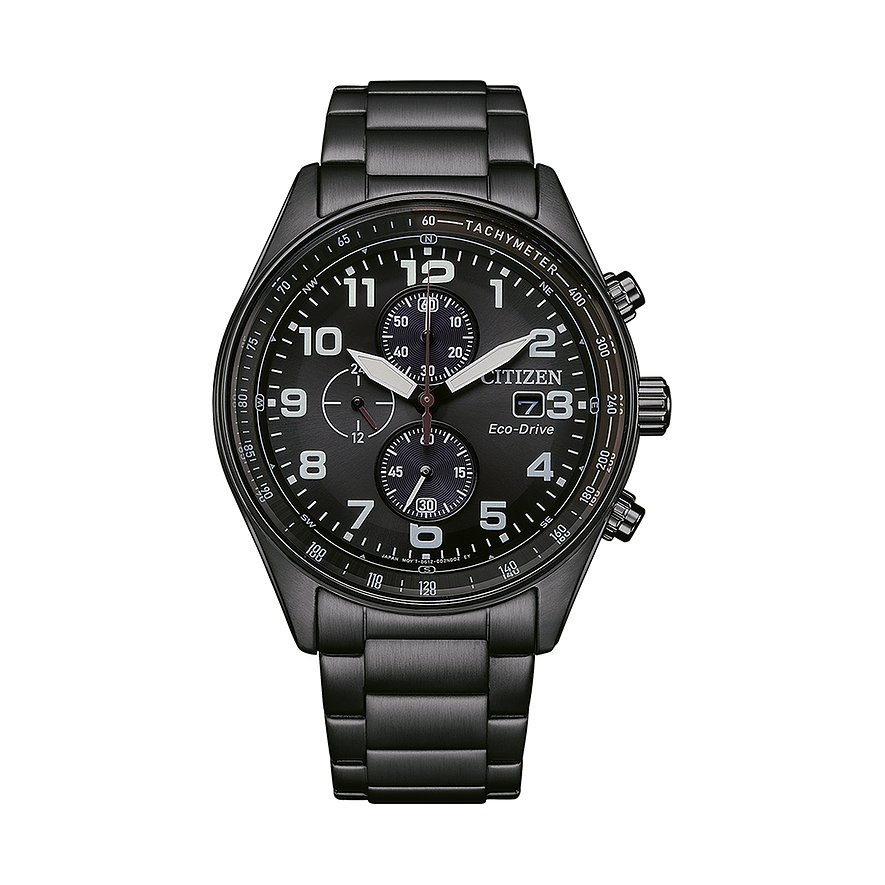 Citizen Chronograph Eco Drive CA0775-79E Edelstahl von Citizen