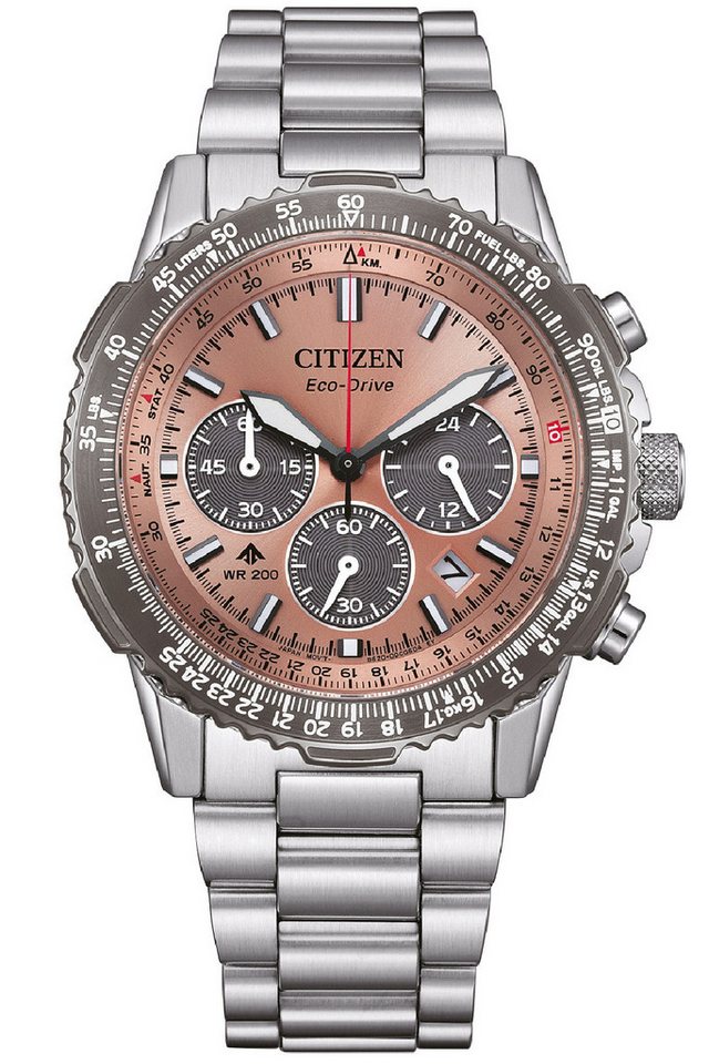 Citizen Chronograph Eco-Drive Chronograph Stahl/Mokka von Citizen