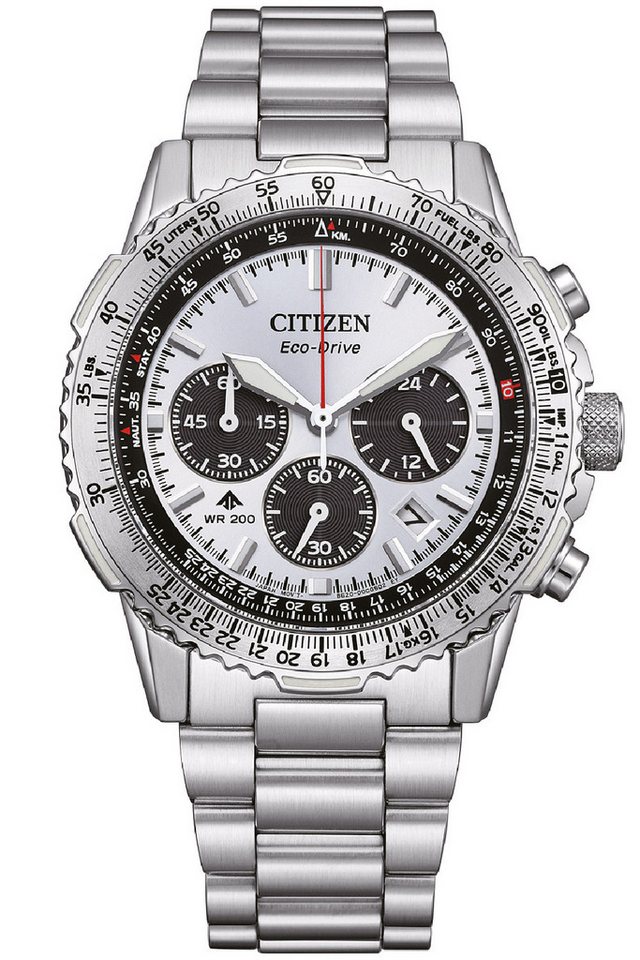 Citizen Chronograph Eco-Drive Chronograph Stahl/Silberfarben von Citizen