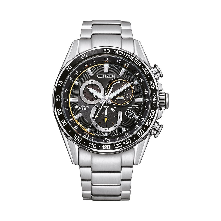 Citizen Chronograph Funkuhr Eco Drive CB5914-89E Edelstahl von Citizen