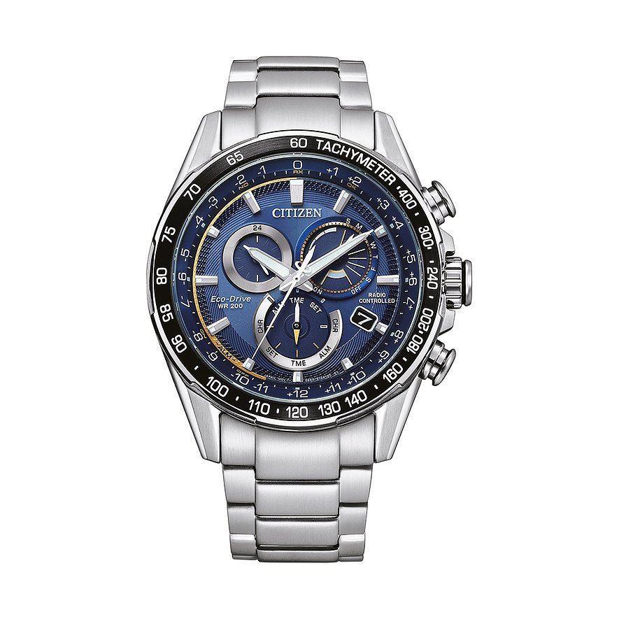 Citizen Chronograph Funkuhr Eco Drive CB5914-89L Edelstahl von Citizen