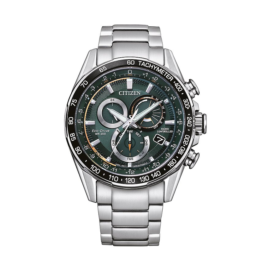 Citizen Chronograph Funkuhr Eco Drive CB5914-89X Edelstahl von Citizen