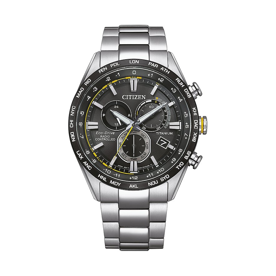 Citizen Chronograph Promaster Sky Funkuhr Eco Drive Super Titanium CB5947-80E von Citizen