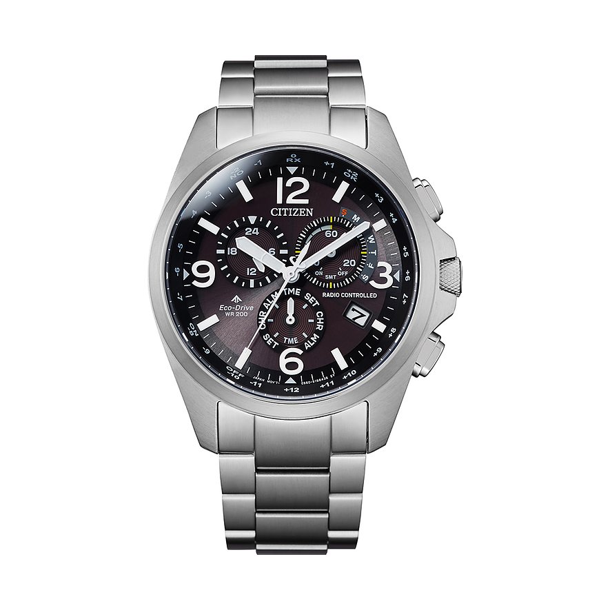 Citizen Chronograph Promaster Sky Funkuhr Eco Drive CB5920-86E Edelstahl von Citizen