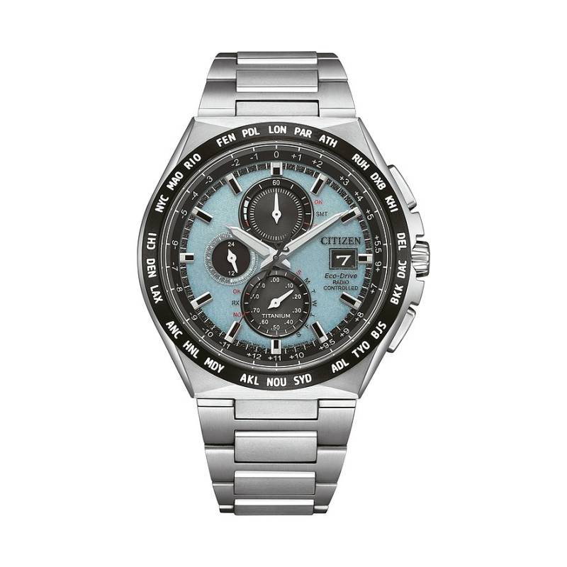 Citizen Chronograph Super Titanium Eco-Drive AT8238-84M Titan von Citizen