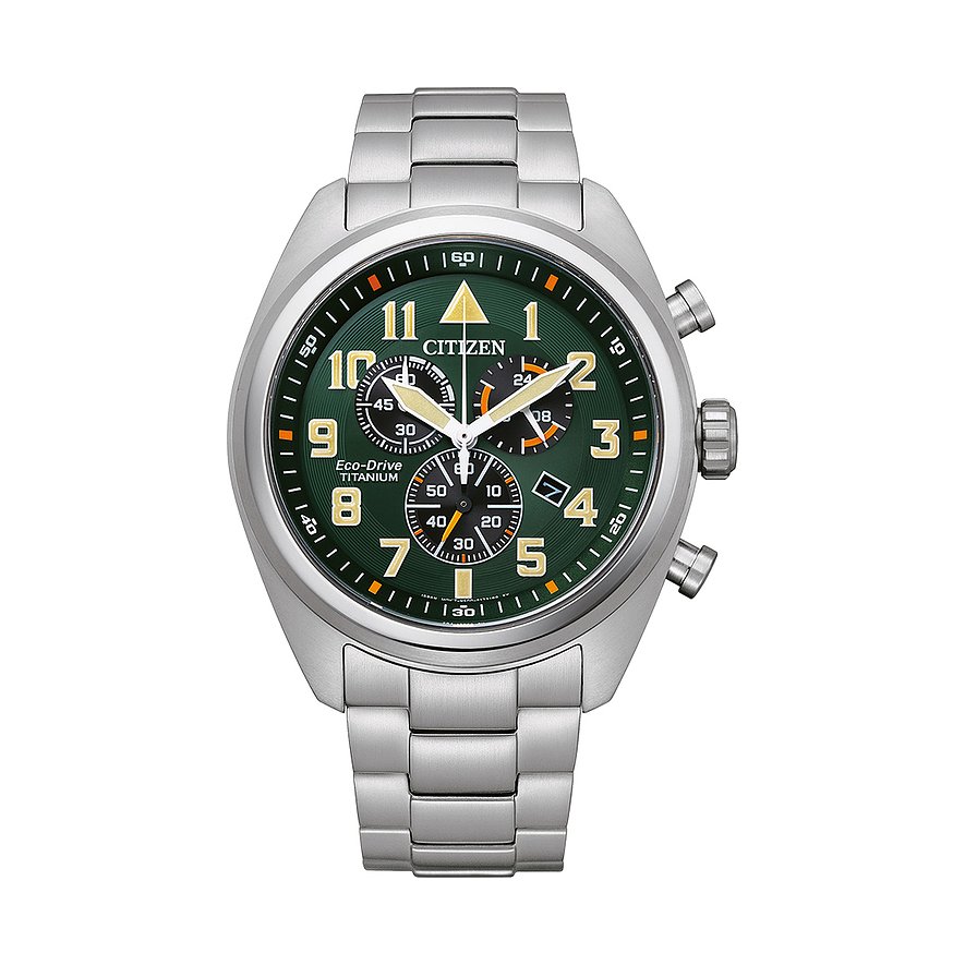 Citizen Chronograph Super Titanium Eco Drive  AT2480-81X Titan von Citizen