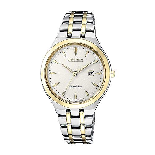 Citizen Damen Analog Solar Uhr mit Edelstahl Armband EW2494-89B von Citizen