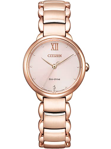 CITIZEN Damen Analog Quarz Uhr mit Edelstahl Armband EM0922-81X von Citizen