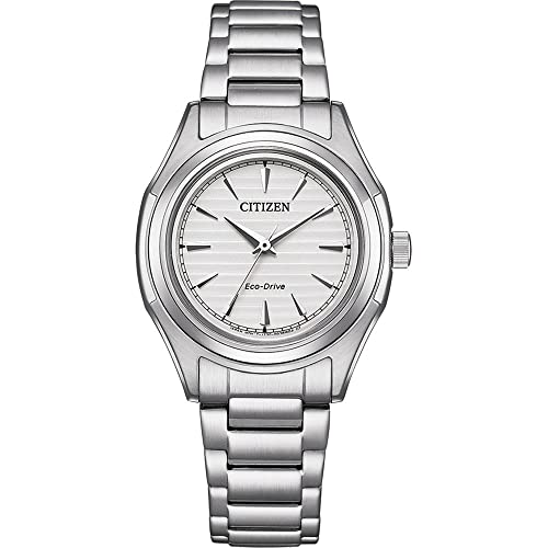 CITIZEN Damen Analog Japanisches Quarzwerk Uhr mit Edelstahl Armband FE2110-81A von Citizen