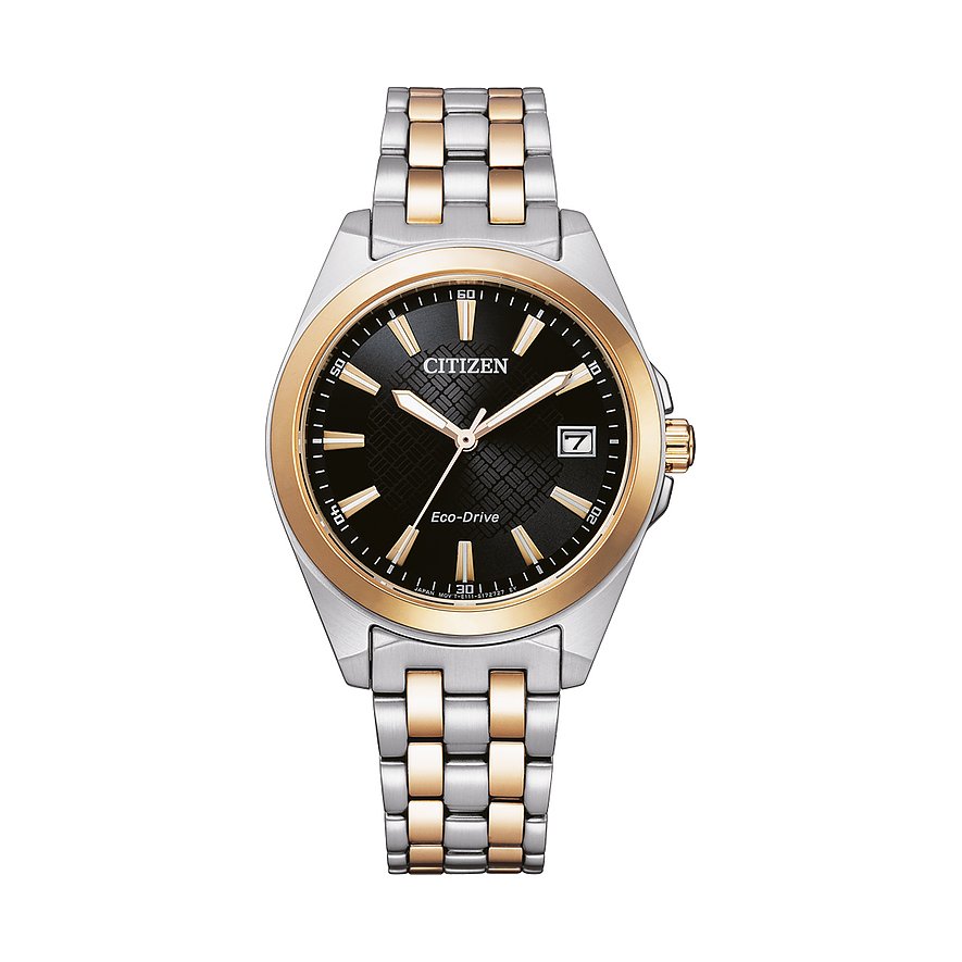 Citizen Damenuhr Elegant Eco-Drive EO1213-85E Edelstahl, Edelstahl von Citizen