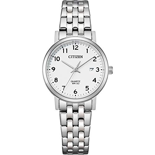 Citizen Damen Analog Quarz Uhr mit Edelstahl Armband EU6090-54A von Citizen
