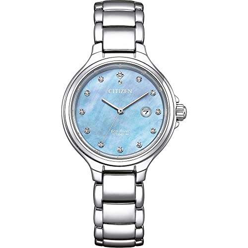 Citizen Damen Analog Quarz Uhr mit Titan Armband EW2680-84N Citizen Damen Analog Quarz Uhr mit Titan Armband EW2680-84N von CITIZEN