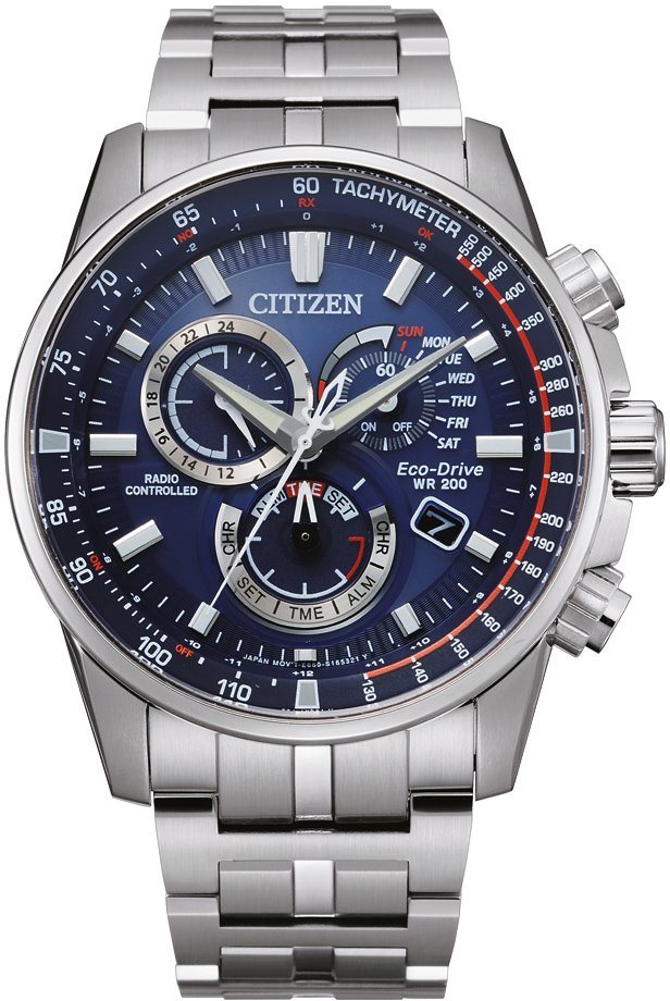 Citizen Funkchronograph CB5880-54L, Solar von Citizen