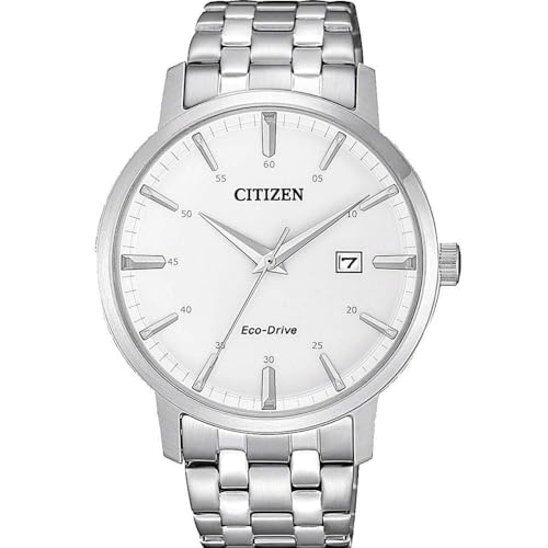 Citizen Herren Analog Eco-Drive Uhr mit Edelstahl Armband BM7460-88H von Citizen
