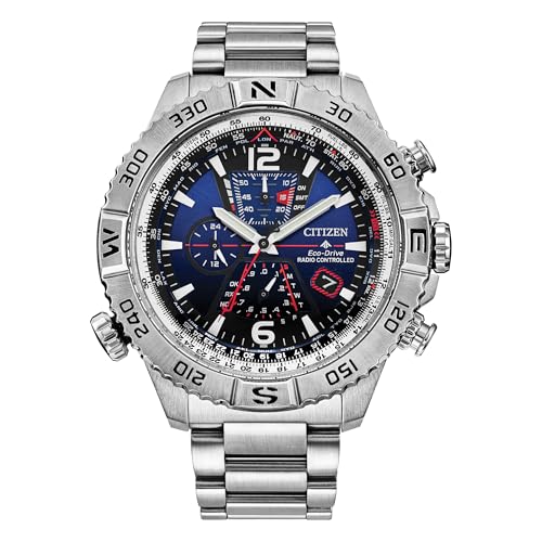 Citizen Herren Analog Quarz Uhr mit Edelstahl Armband AT8220-55L von Citizen
