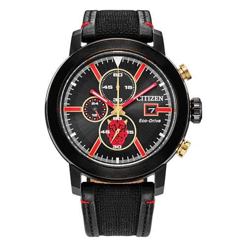 Citizen Herren Analog Quarz Uhr mit Nylon Armband CA0766-02W von Citizen