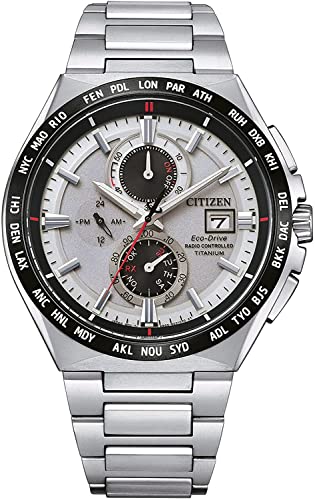 Citizen Herren Analog Quarz Uhr mit Titan Armband AT8234-85A von Citizen