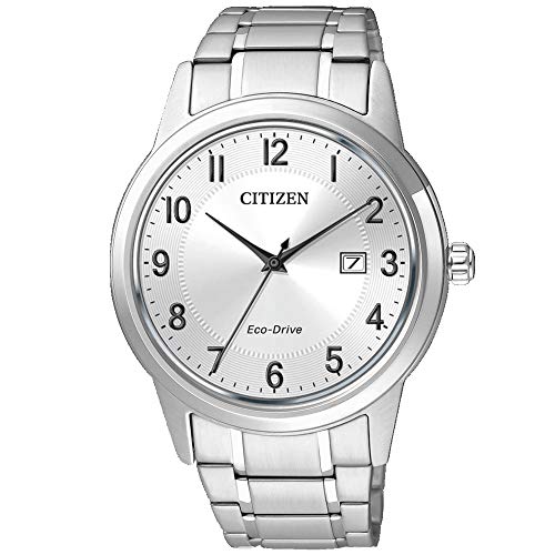 Citizen Herren Analog Quarz Uhr mit Edelstahl Armband AW1231-58B von Citizen