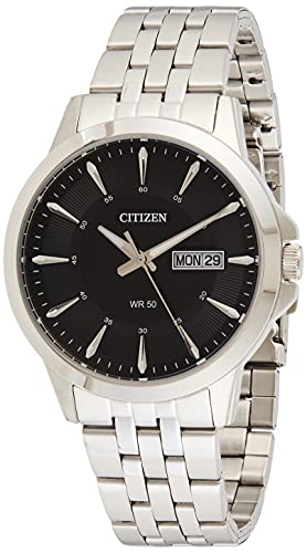 Citizen Herren Analog Quarz Uhr mit Edelstahl Armband BF2011-51EE von CITIZEN