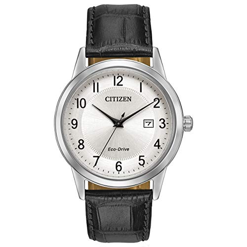 Citizen Herren Analog Quarz Uhr mit Leder Armband AW1231-07A von CITIZEN