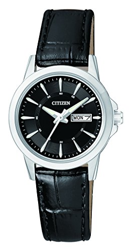 Citizen Damen-Armbanduhr Analog Quarz Leder EQ0601-03EE von CITIZEN