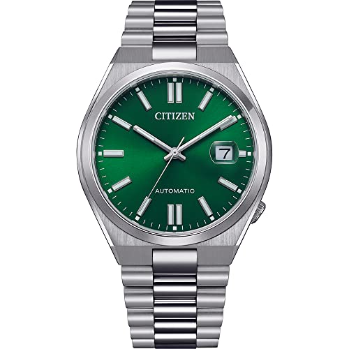 Citizen Herren Analog Automatik Uhr mit Edelstahl Armband NJ0150-81X von CITIZEN