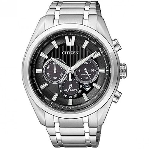 Citizen Herren Chronograph Quarz Uhr mit Titan Armband CA4010-58E von Citizen