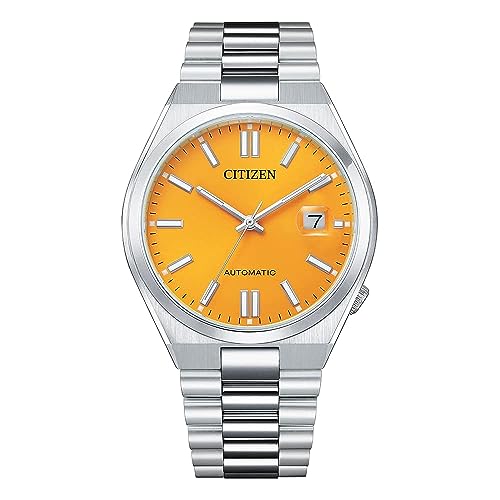 Citizen Herren Analog Automatik Uhr mit Edelstahl Armband NJ0150-81Z von CITIZEN