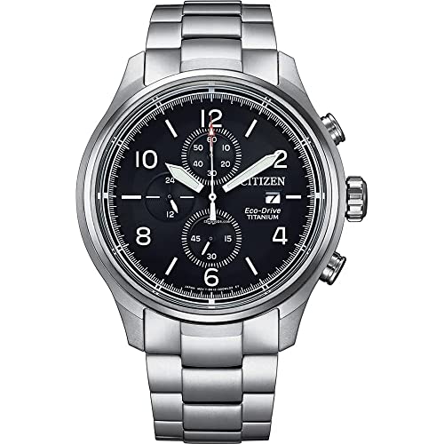 CITIZEN Herren Analog Japanisches Quarzwerk Uhr mit Titan Armband CA0810-88E CITIZEN Herren Analog Japanisches Quarzwerk Uhr mit Titan Armband CA0810-88E von CITIZEN