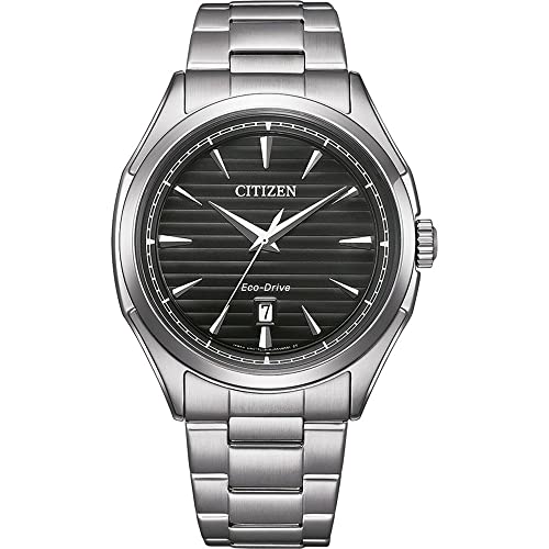 CITIZEN Herren Analog Japanisches Quarzwerk Uhr mit Edelstahl Armband AW1750-85E von CITIZEN