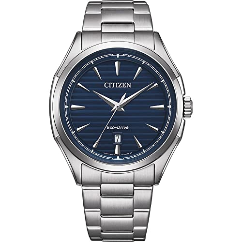 CITIZEN Herren Analog Japanisches Quarzwerk Uhr mit Edelstahl Armband AW1750-85L von Citizen