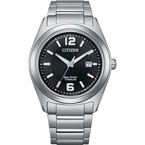 CITIZEN Herren Analog Quarz Uhr mit Titan Armband AW1641-81E von Citizen