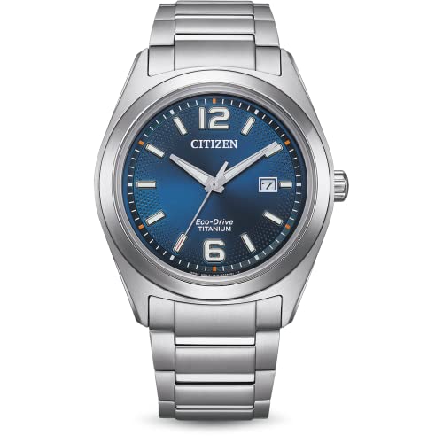 CITIZEN Herren Analog Quarz Uhr mit Titan Armband AW1641-81L von Citizen
