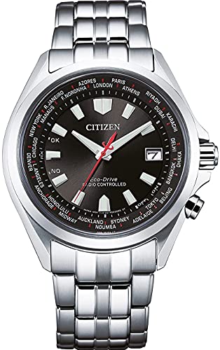 Citizen Herren Analog Eco-Drive Uhr mit Edelstahl Armband CB0220-85E von CITIZEN