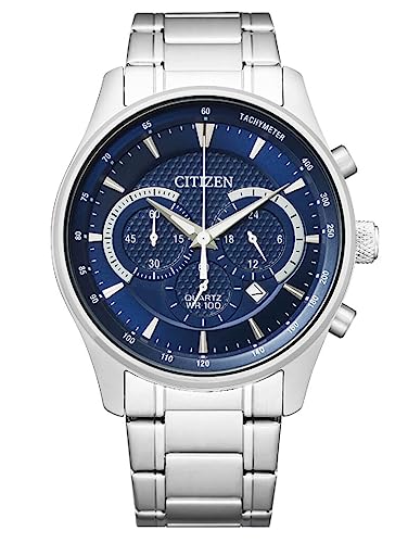 CITIZEN Herren Analog Quarz Uhr mit Edelstahl Armband AN8190-51L von CITIZEN