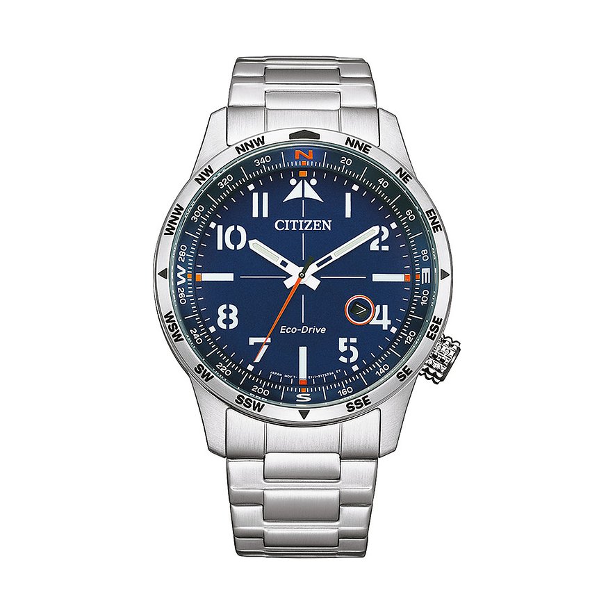 Citizen Herrenuhr Eco Drive BM7550-87L Edelstahl von Citizen