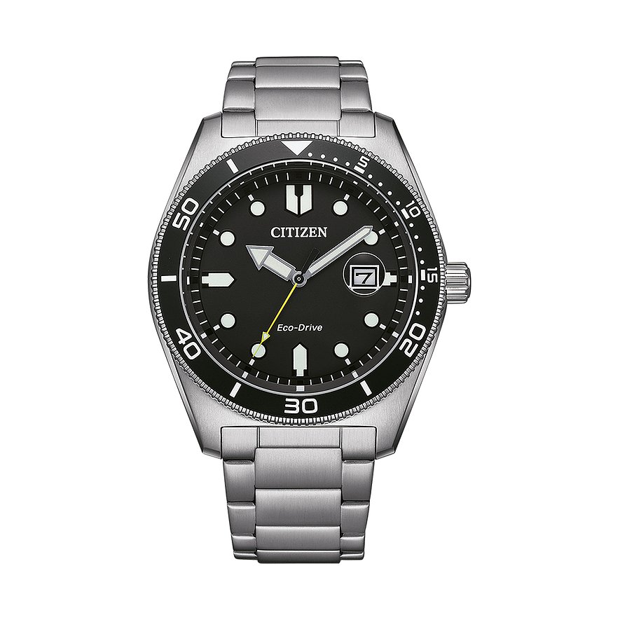 Citizen Herrenuhr Sport Eco Drive AW1760-81E Edelstahl von Citizen