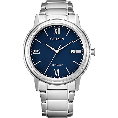 Citizen Men's Analog Eco-Drive Uhr mit Edelstahl Armband AW1670-82L von Citizen