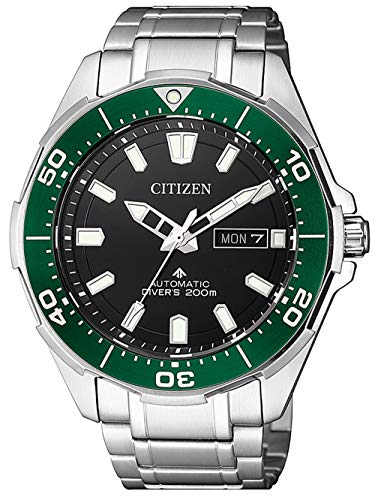 Citizen Herren Analog Automatik Uhr mit Super Titanium Armband NY0071-81EE von CITIZEN