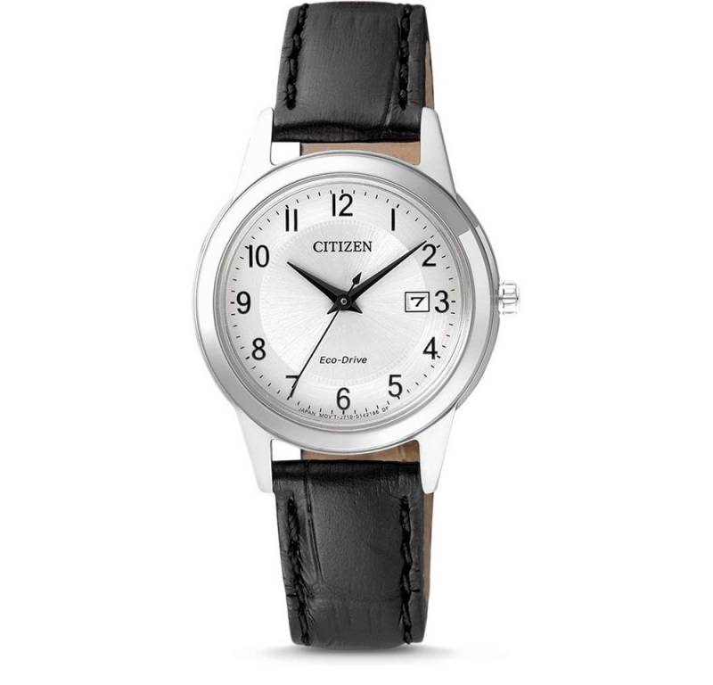 Citizen Quarzuhr Citizen Damen Analog Quarz Uhr mit Leder Armband FE1081-08A FE1081-08A, Citizen Damen Analog Quarz Uhr mit Leder Armband FE1081-08A von Citizen