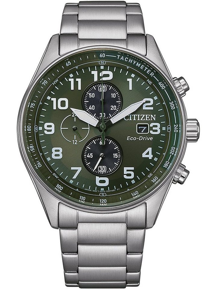 Citizen Quarzuhr Citizen CA0770-72X Eco-Drive Chronograph Herrenuhr 43mm 10ATM Citizen CA0770-72X Eco-Drive Chronograph Herrenuhr 43mm 10ATM von Citizen