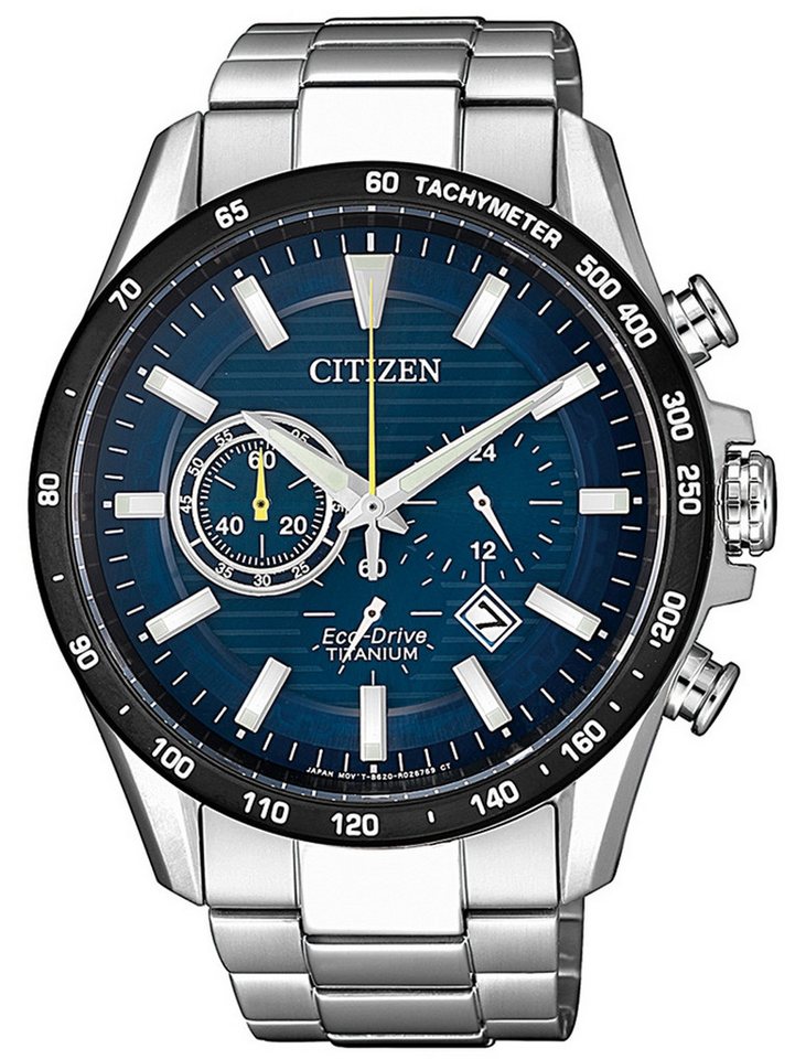 Citizen Quarzuhr Citizen CA4444-82L Eco-Drive Titanium Chronograph Herrenuhr 43mm 10ATM Citizen CA4444-82L Eco-Drive Titanium Chronograph Herrenuhr 43mm 10ATM von Citizen